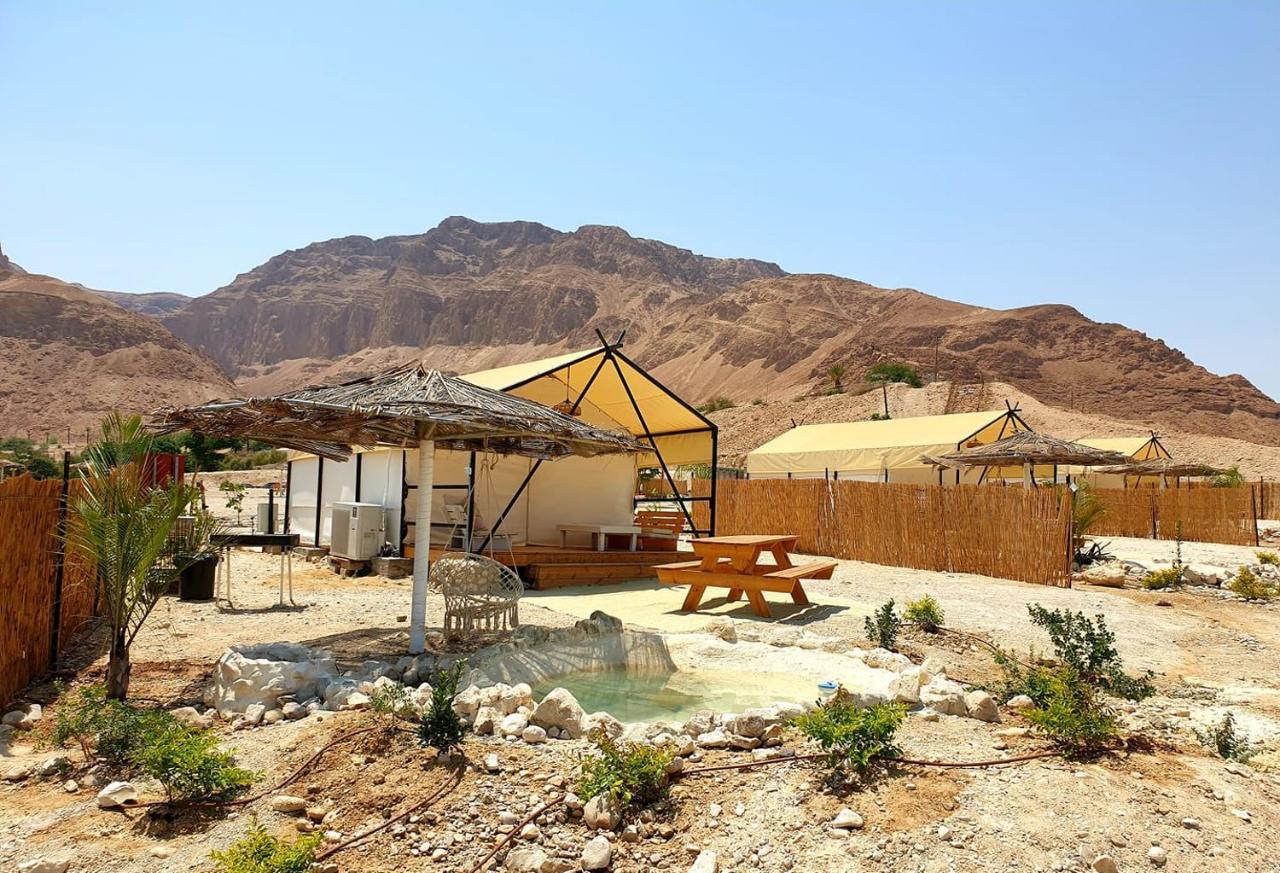 ホテル Tranquilo - Dead Sea Glamping Metzoke Dragot エクステリア 写真