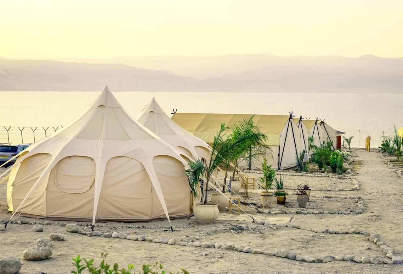 ホテル Tranquilo - Dead Sea Glamping Metzoke Dragot エクステリア 写真