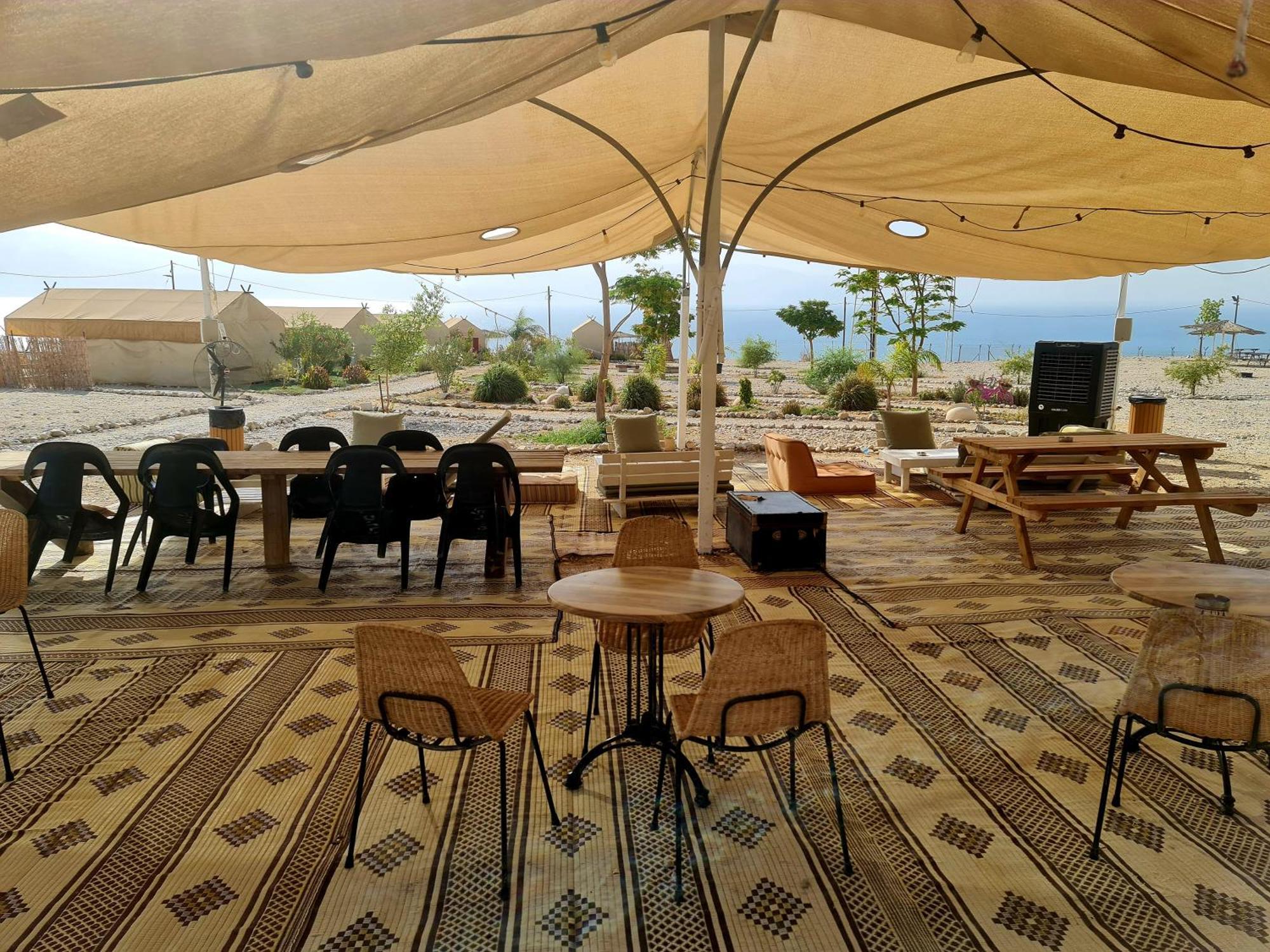 ホテル Tranquilo - Dead Sea Glamping Metzoke Dragot エクステリア 写真